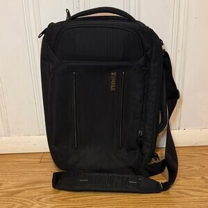Thule Crossover 2 30L Black Men's crossbody back convertible backpack